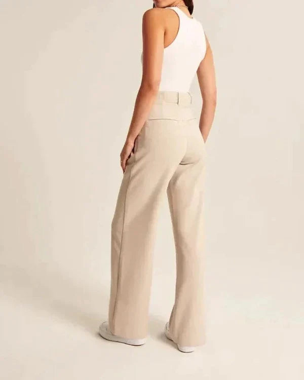 CLAUDIA- ELEGANTE PANTALON ANCHO PARA DAMA